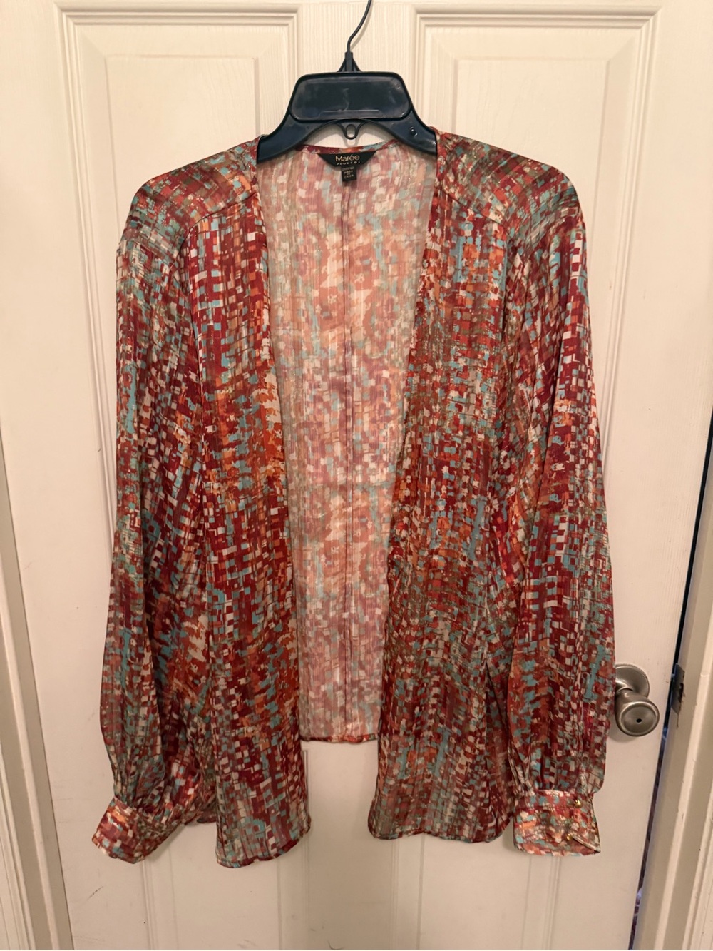 Marée Pour Toi Colorful Printed Blouse